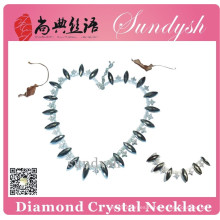 Granos de cuentas de cristal hechos a mano de Guangzhou Collares Joyería